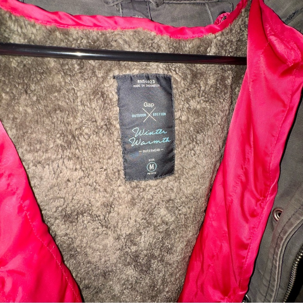 Gap Winter Warmth Lined Utility Jacket - image 7